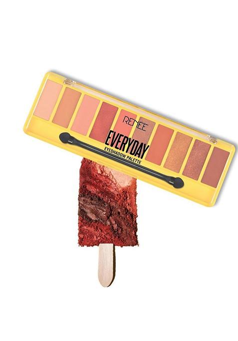Renee Everyday Water Smudge Proof Eyeshadow Palette 10 G Nude 02