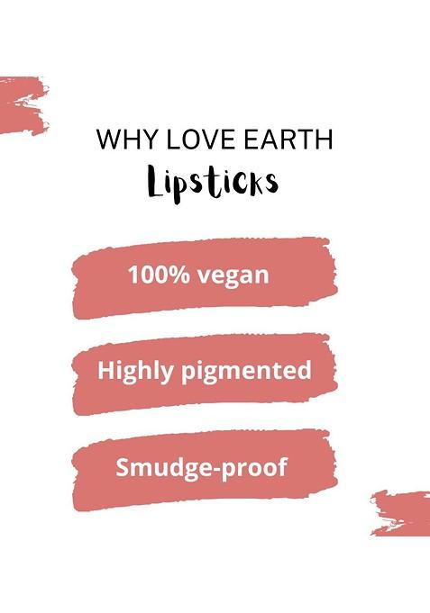 Love Earth Lightweight Matte Liquid Mousse Lipstick 6Ml Pink Lady