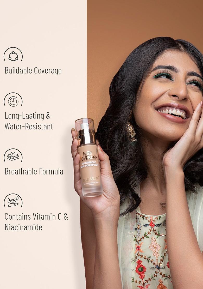 Swiss Beauty High Coverage Waterproof Base Foundation Natural Nude 04