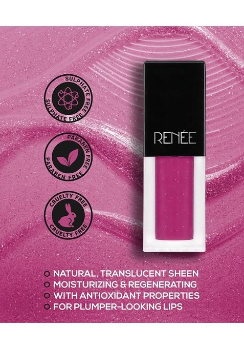 Renee See Me Shine Lip Gloss Play That Plum 2 5Ml
