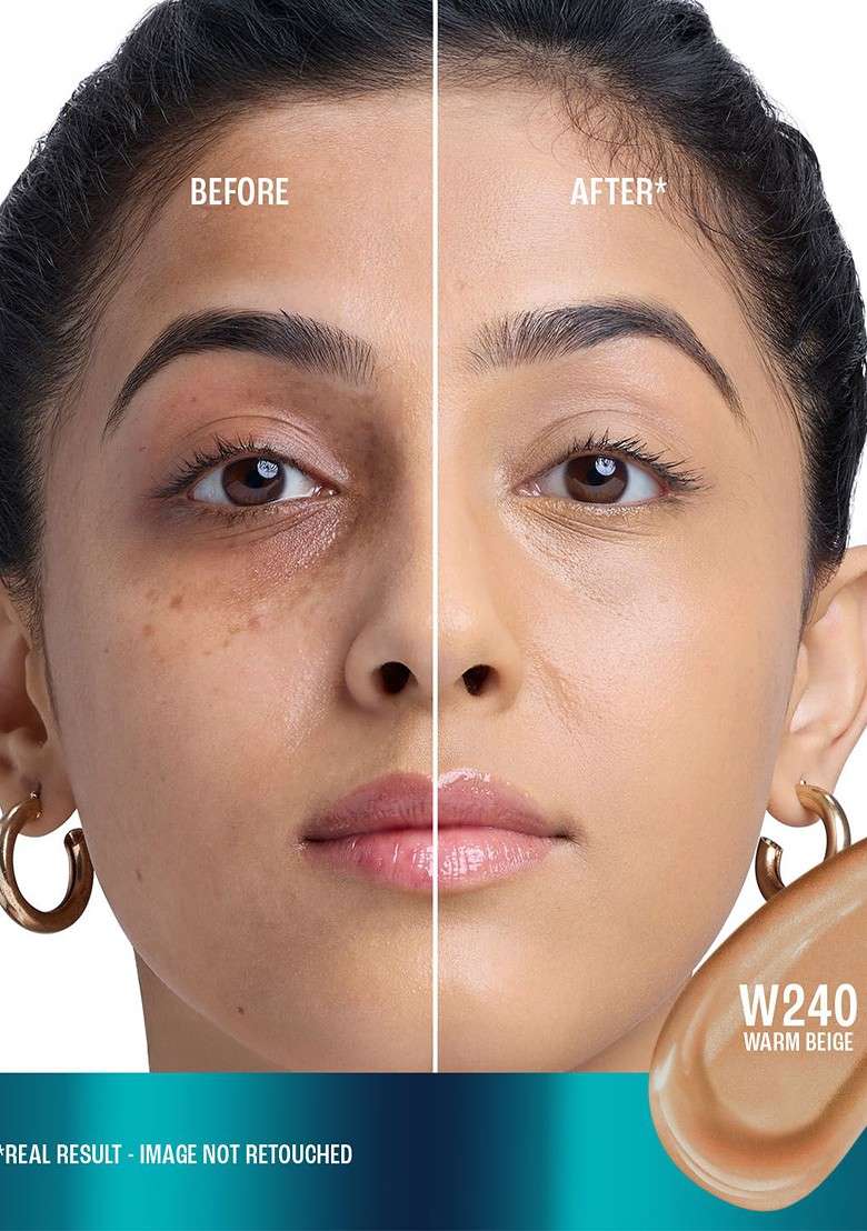Lakme 9To5 Hya Matte Foundation With Hyaluronic Acid Spf40 25Ml Warm Beige W240 - Indya