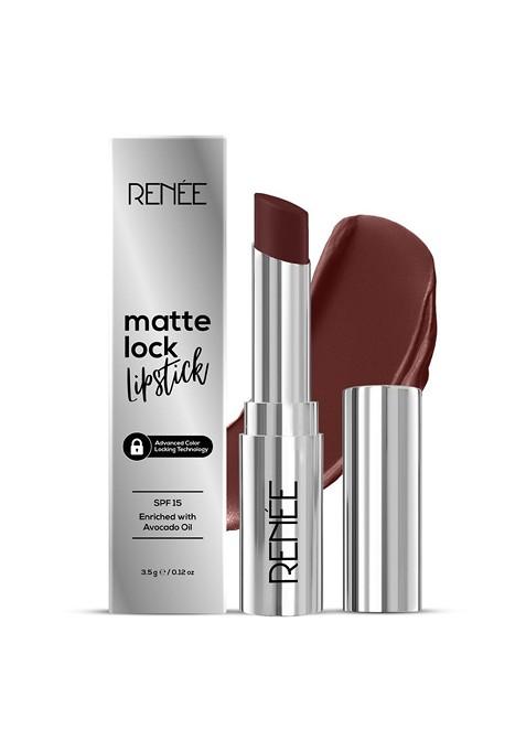 Renee Matte Lock Avocado Oil Spf 15 Lipstick With Beta Carotene Vitamin E 3 5G Funk