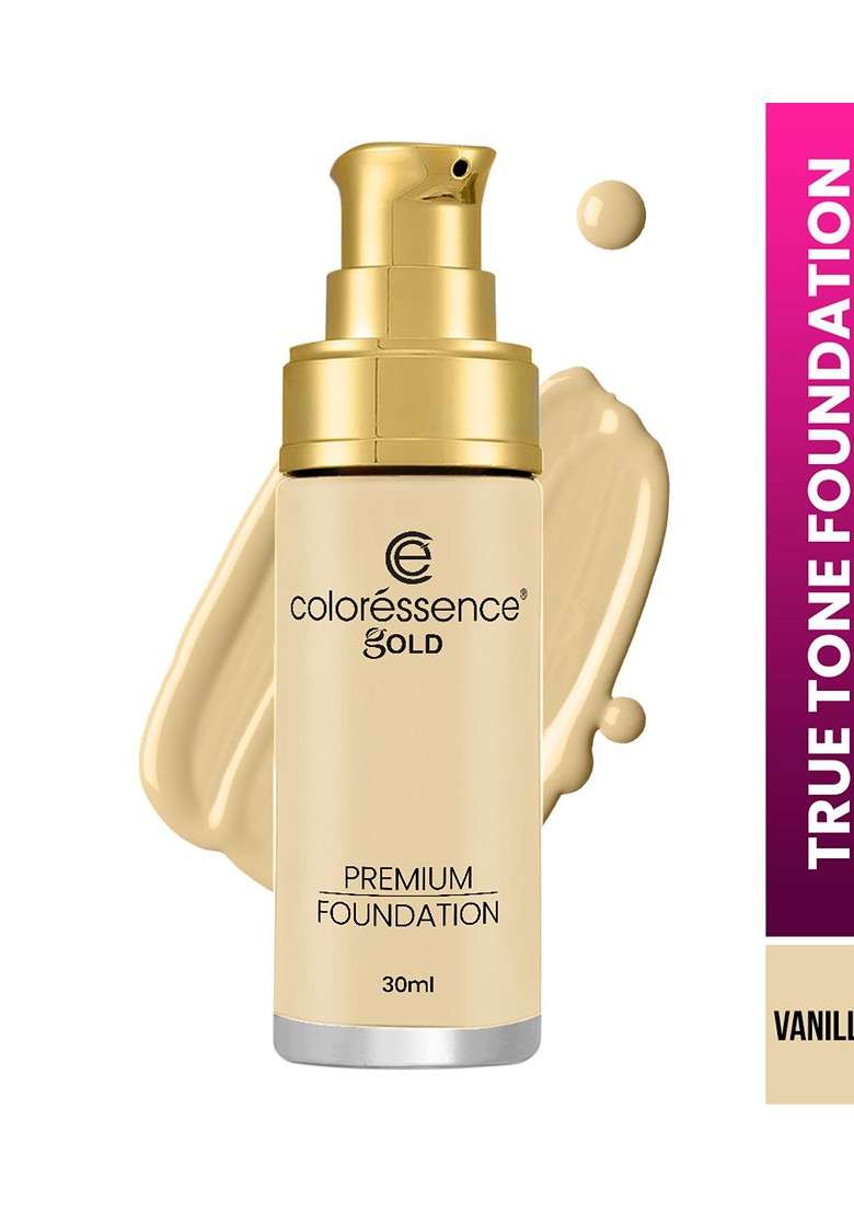 Coloressence True Tone Premium Foundation 30Ml Vanila 05 - Indya