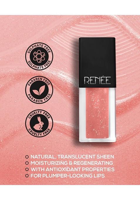 Renee See Me Shine Lip Gloss Pucker Up Peach 2 5Ml