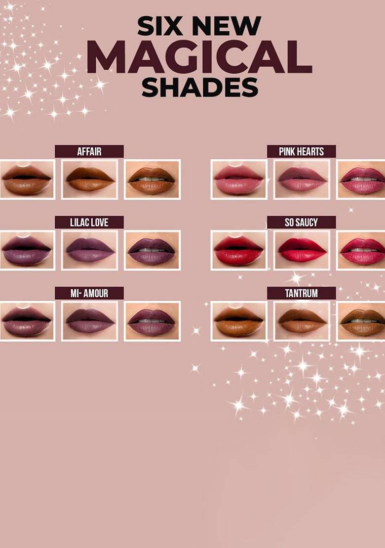 Colorbar Velvet Matte Lipstick With Vitamin E 4 2G Affair 113 - Indya