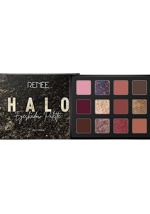 Renee Halo Matte Shimmer Eyeshadow Palette 15G Nude