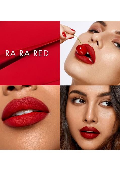 Hyue Hydra Matte Liquid Lipstick Ra Red With Jojoba And Almond Oil 2 2Ml