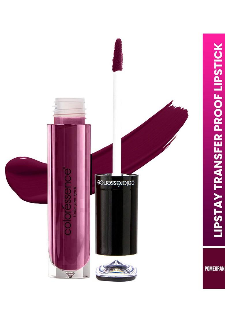 Coloressence Lipstay Transfer Proof Liquid Lipstick 4Ml Pomeganate