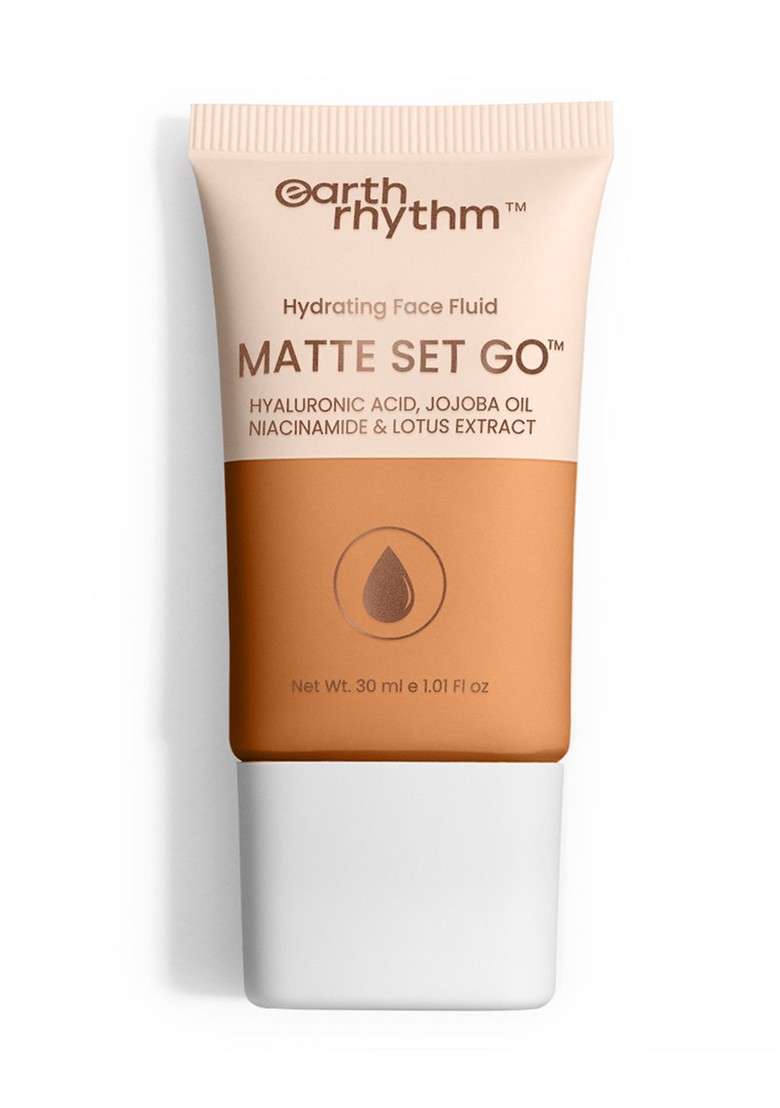 Earth Rhythm Matte Set Go Hydrating Face Fluid Spf 30 Foundation 30Ml Ex Presso - Indya