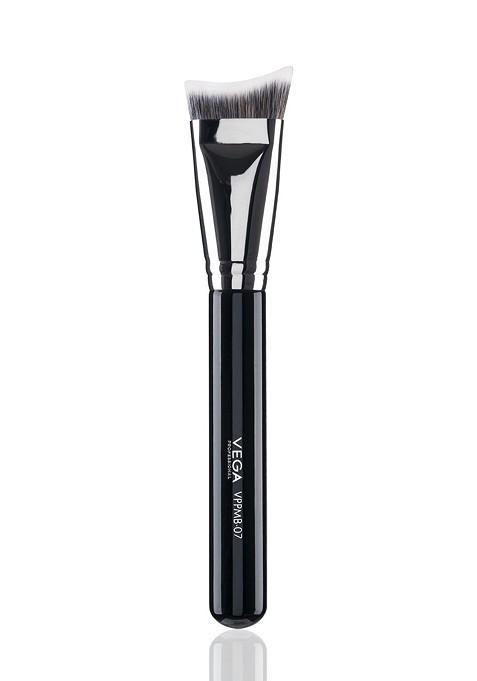 Vega Professional Vppmb 07 Soft Bristles Cheek Hug Contour Brush Black