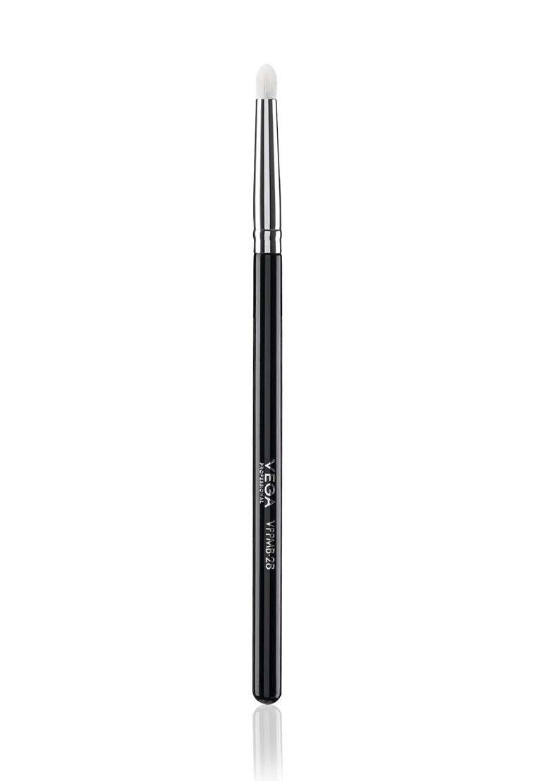 Vega Professional Vppmb 28 Soft Bristles Pencil Smudge Makeup Brush Black - Indya