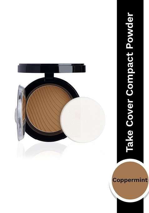 Pac Silky Pay Off Take Cover Compact Powder 7 85 G Coppermint 16