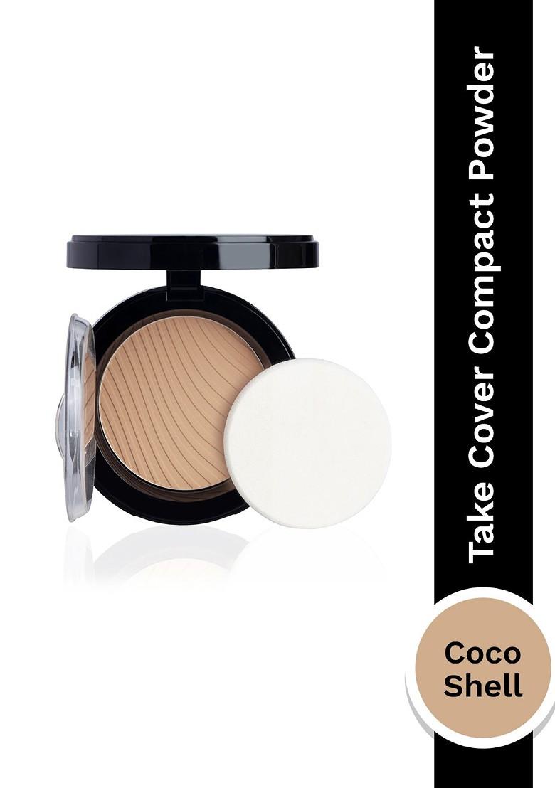 Pac Take Cover Matte Full Coverage Compact Powder Coco Shell 08
