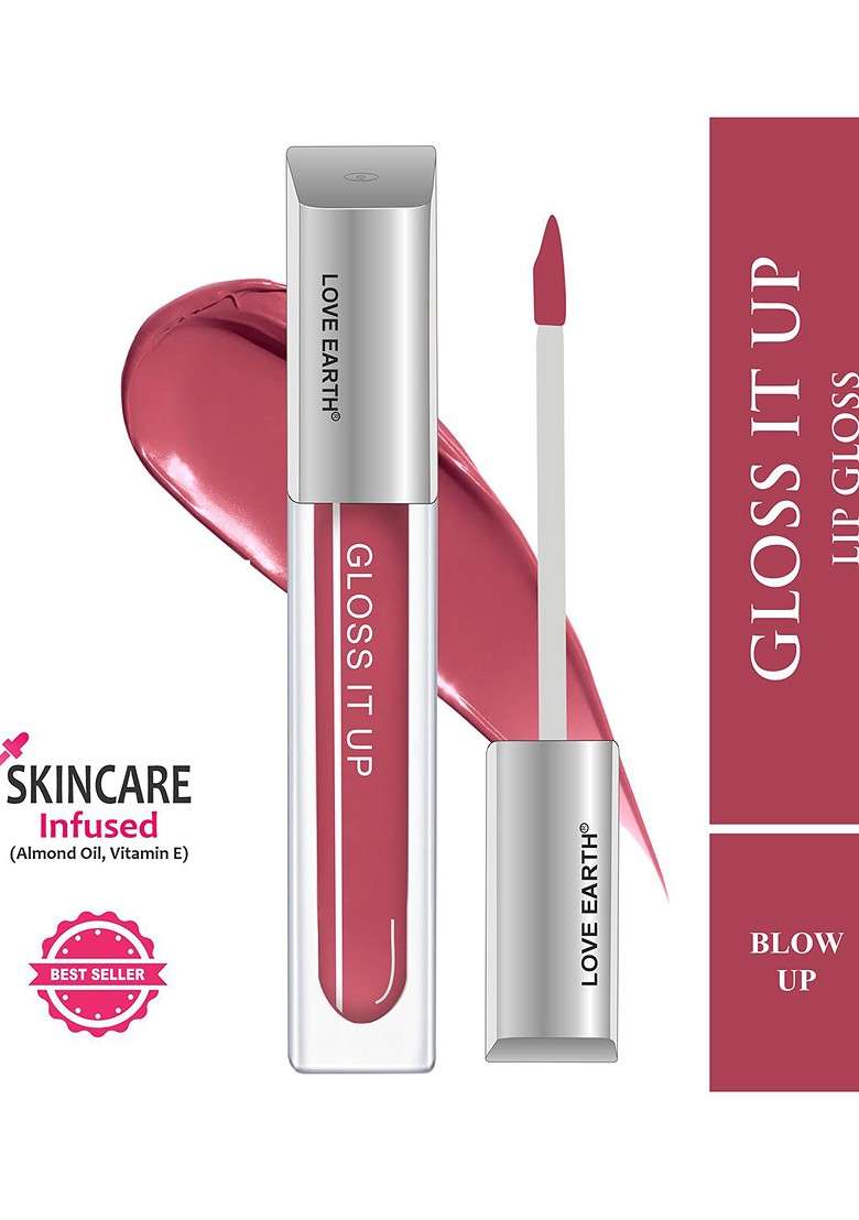 Love Earth Gloss It Up Non Sticky Moisturizing Lip 3 Ml Blow 111 - Indya