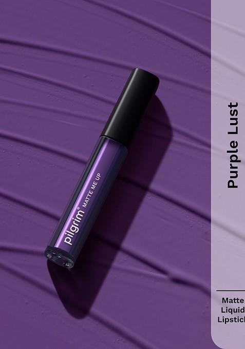 Pilgrim Matte Me Up Long Lasting Liquid Lipstick 9G Purple Lust 15