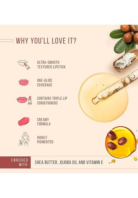 Lotus Make Up Ecostay Butter Matte Bullet Lipstick 4 2G Peach Pamela Bm07