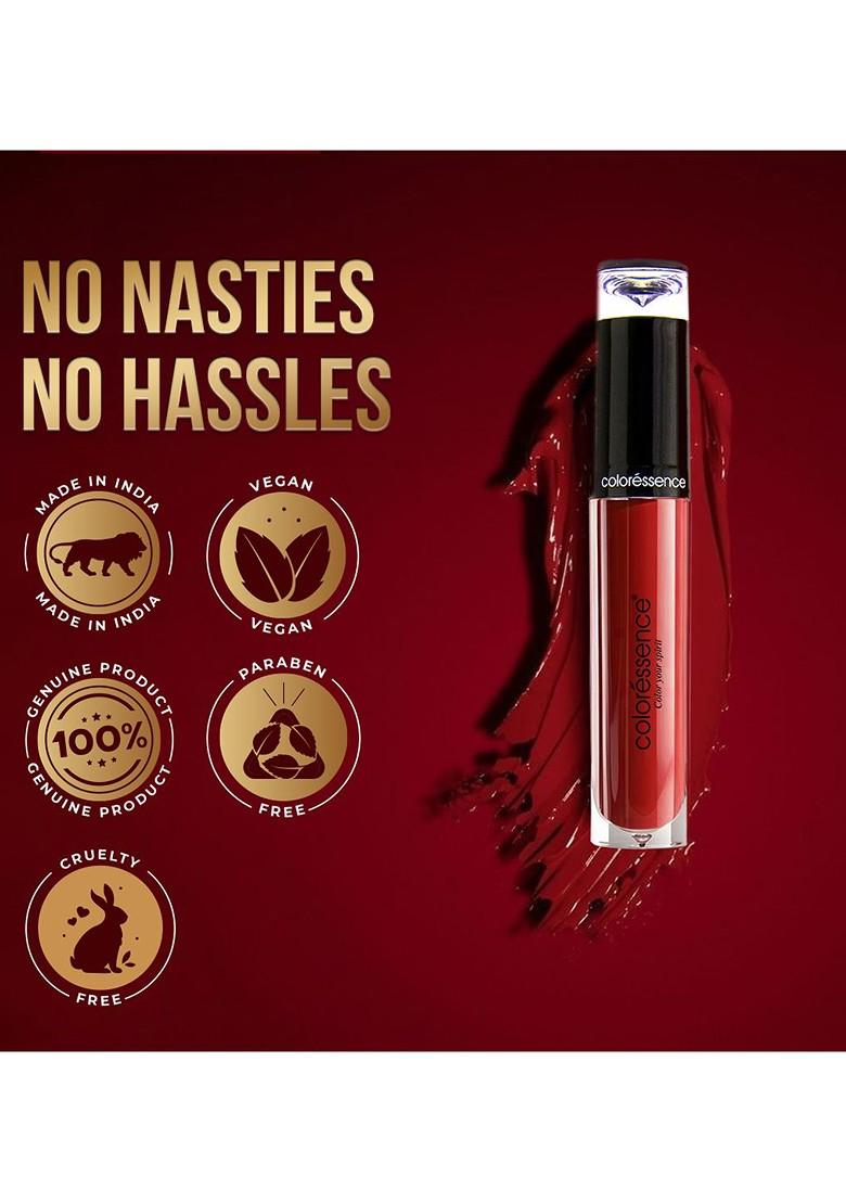 Coloressence Lipstay Transfer Proof Liquid Lipstick 4Ml Mulberry Silk