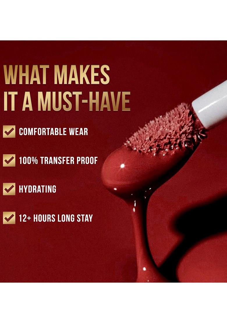 Coloressence Lipstay Transfer Proof Liquid Lipstick 4Ml Mulberry Silk