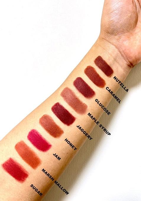 Love Earth Satin Matte Waterproof Bullet Lipstick 3 5Gm Honey