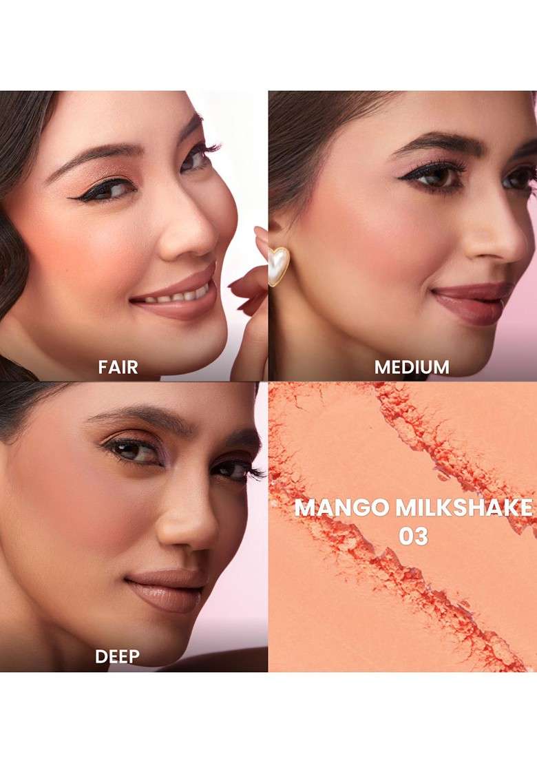 Typsy Beauty Ph Antastic Color Adjusting Blush 4 G Mango Milkshake 03 - Indya