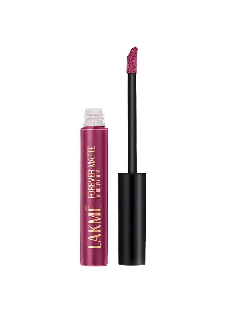 Lakme Forever Matte Lightweight Transferproof 16Hr Liquid Lipstick 5 6Ml Fuschia Chic - Indya