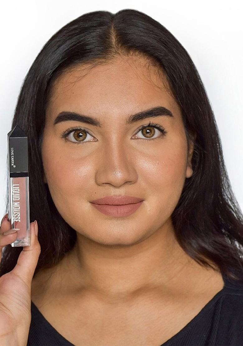 Love Earth Liquid Mousse Matte Long Lasting Lipstick 6Ml Appletini 123