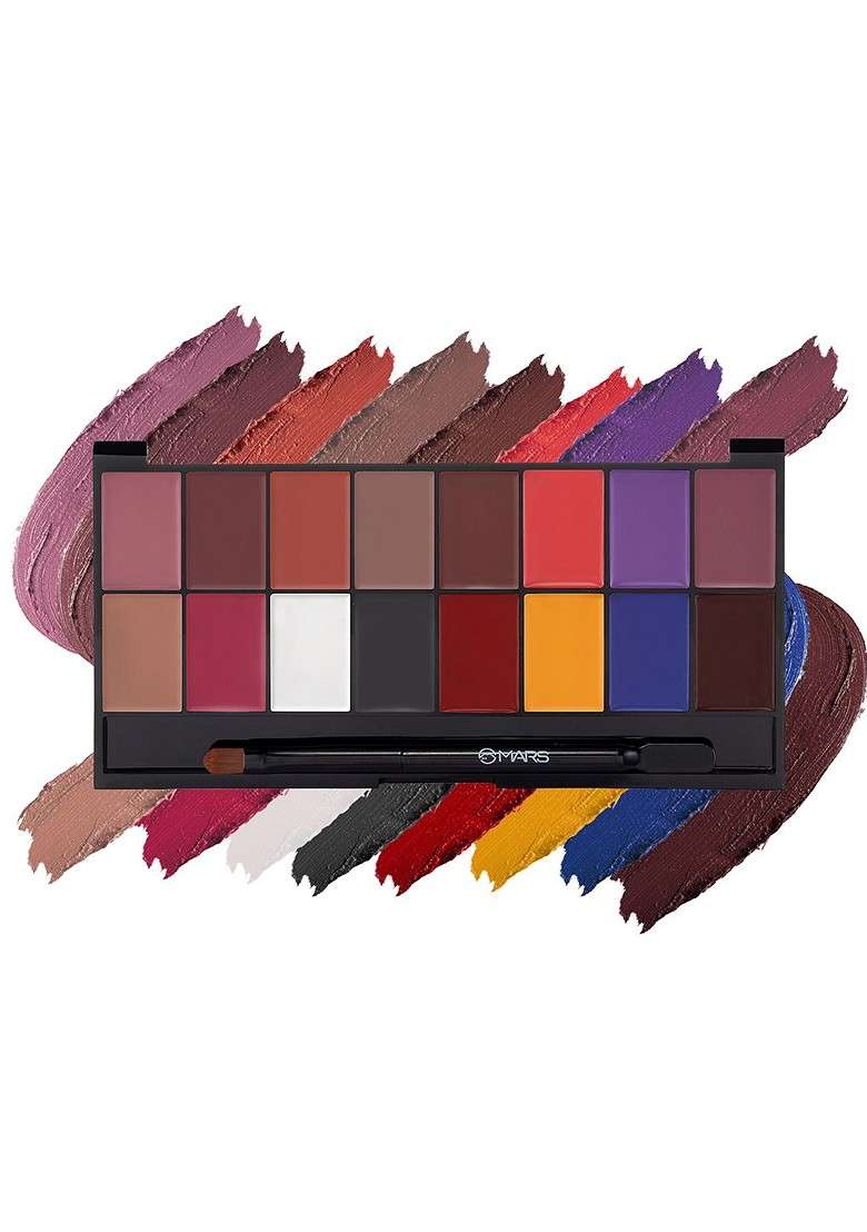 Mars Infinity Matte Lip Color Palette 01 - Indya