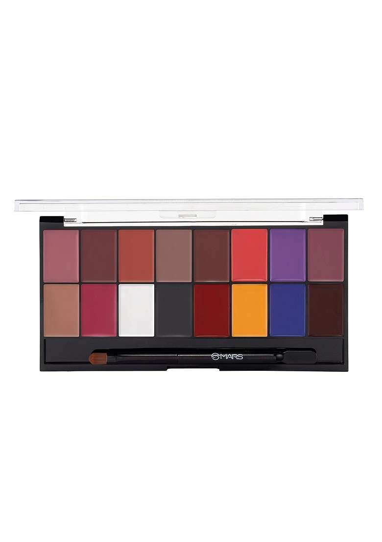 Mars Infinity Matte Lip Color Palette 01 - Indya