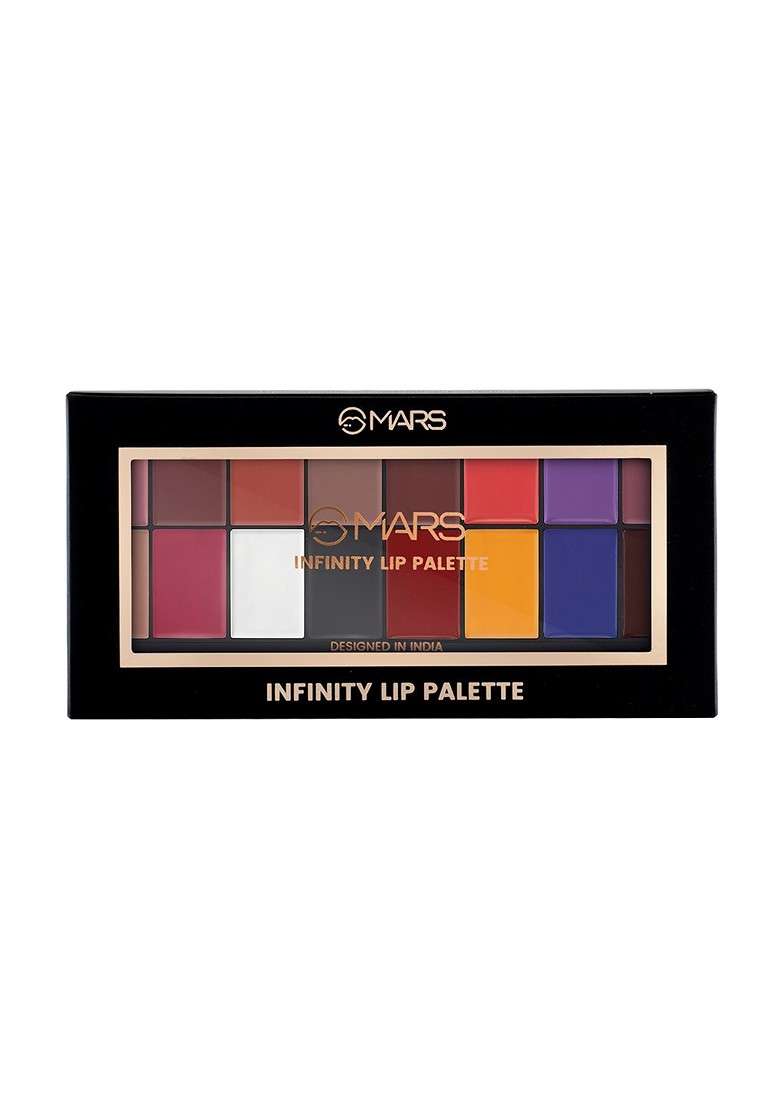 Mars Infinity Matte Lip Color Palette 01 - Indya