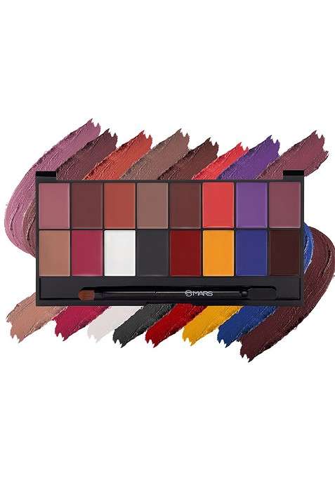Mars Infinity Matte Lip Color Palette 01