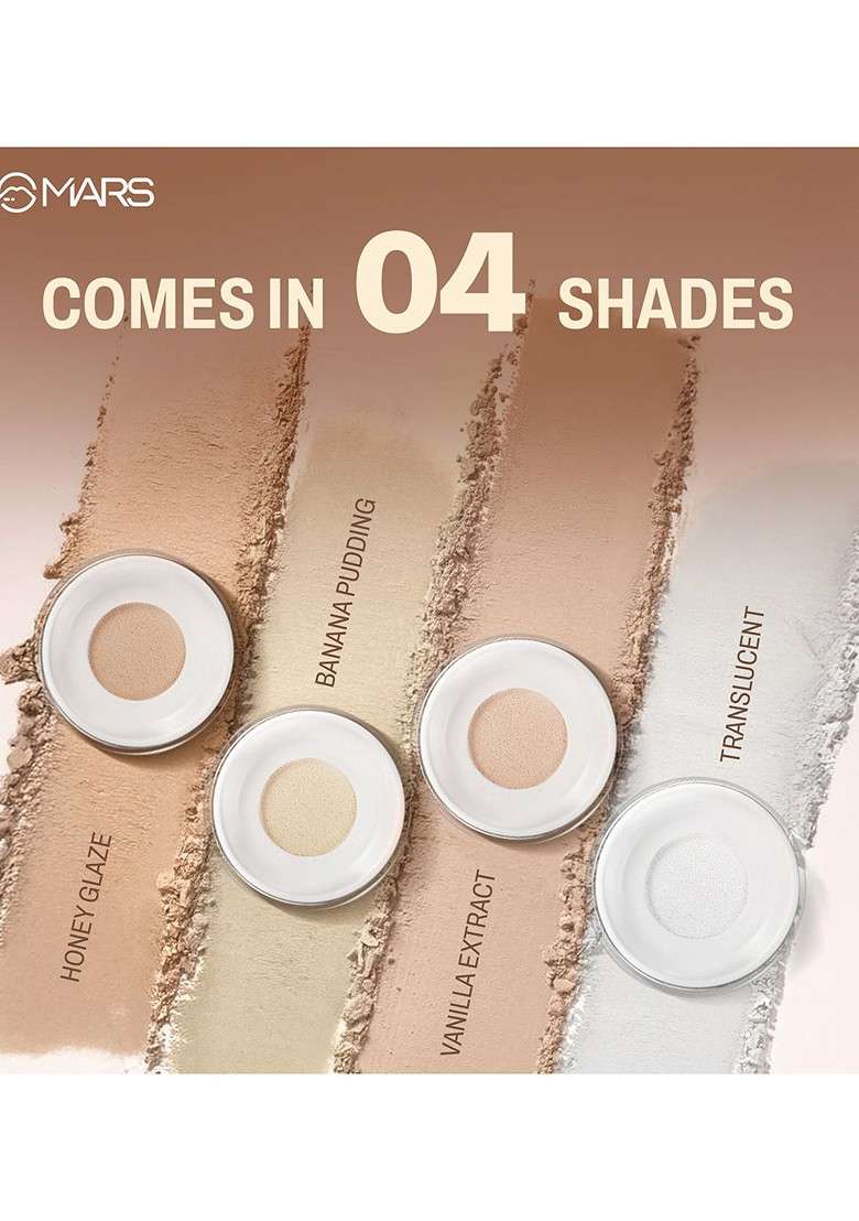 Mars Born To Bake Setting Powder With Oil Control Matte Finish 8G Honey Glaze - Indya
