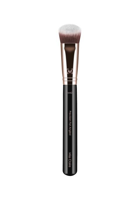 Miss Claire Precision Flat Angled Brush M42 Black Rose Gold Toned