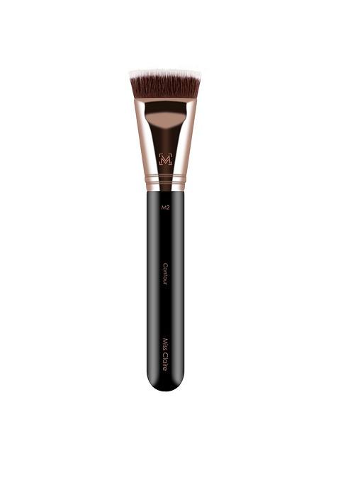 Miss Claire Contour Brush M2 Black Rose Gold Toned