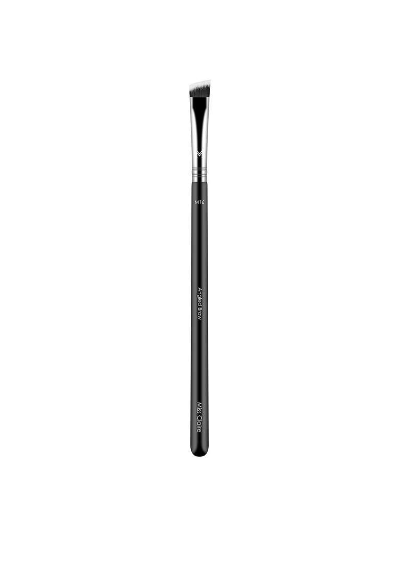 Miss Claire Chrome Angled Brow Brush M16 Black Silver Toned - Indya