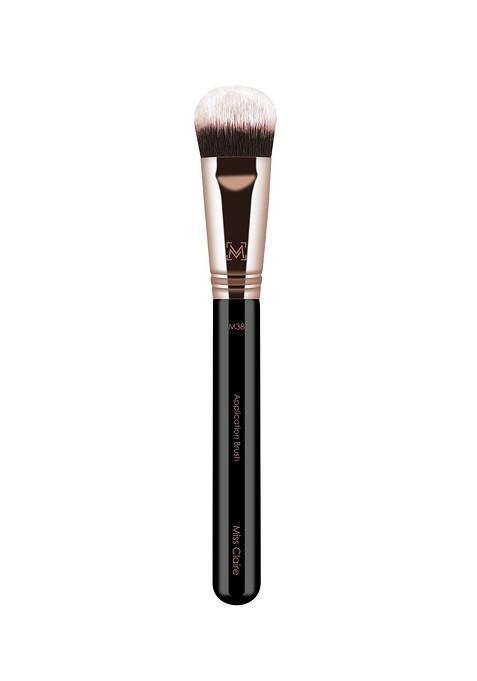 Miss Claire Application Brush M38 Black Rose Gold Toned