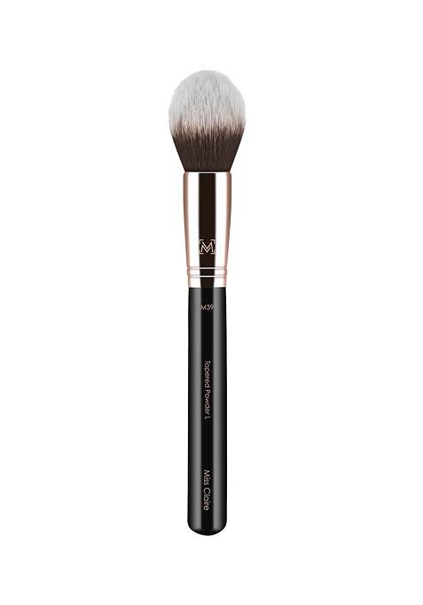 Miss Claire M39 Tapered Face Powder Brush L Rose Gold Toned Black
