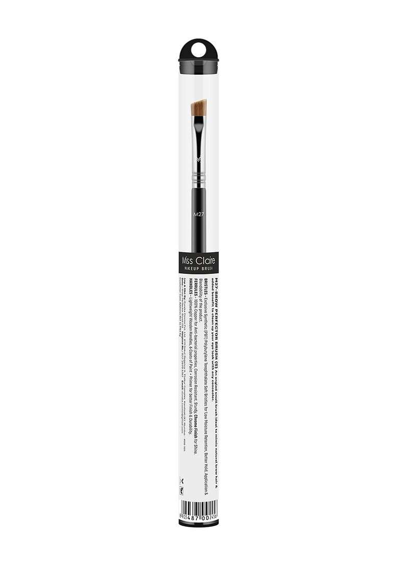 Miss Claire M27 Brow Perfector Brush S Silver Toned Black - Indya