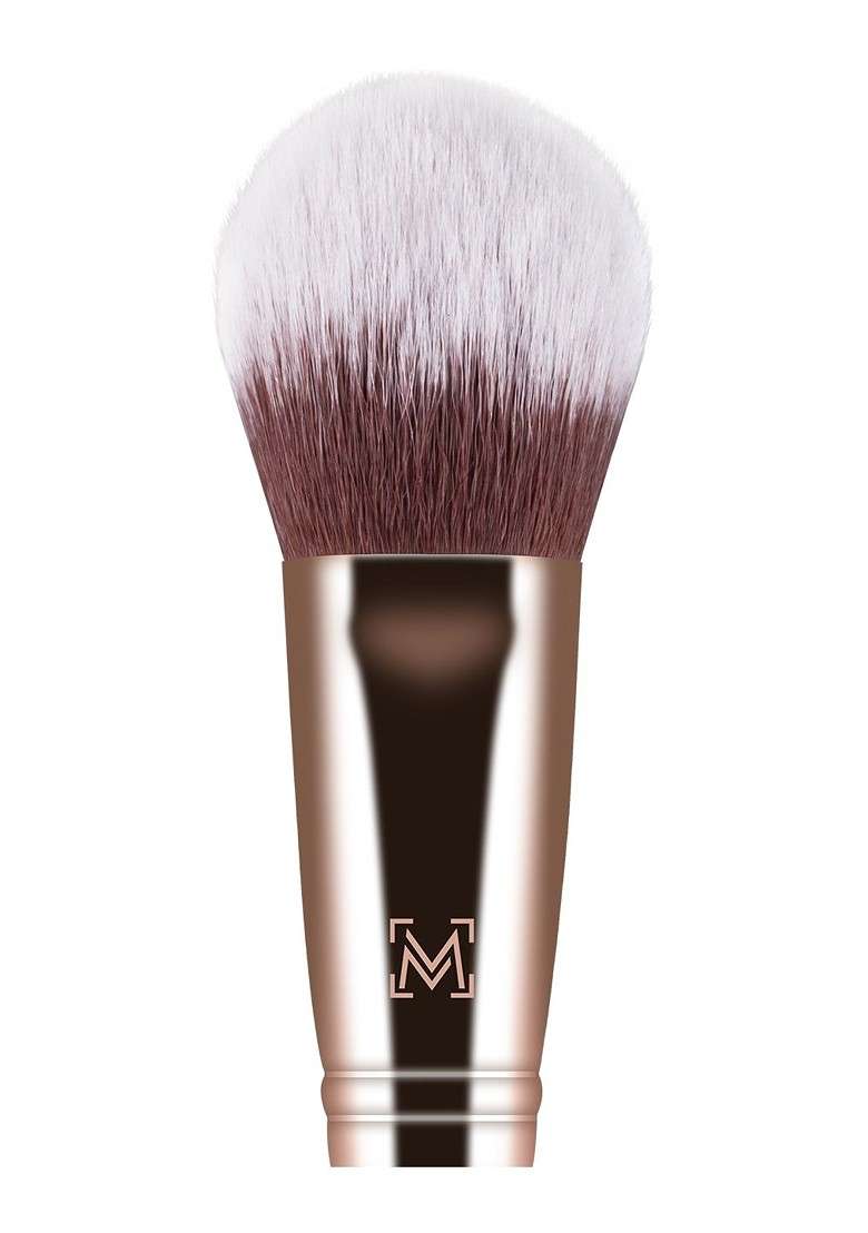 Miss Claire Large Powder Brush M41 Black Rose Gold Toned - Indya