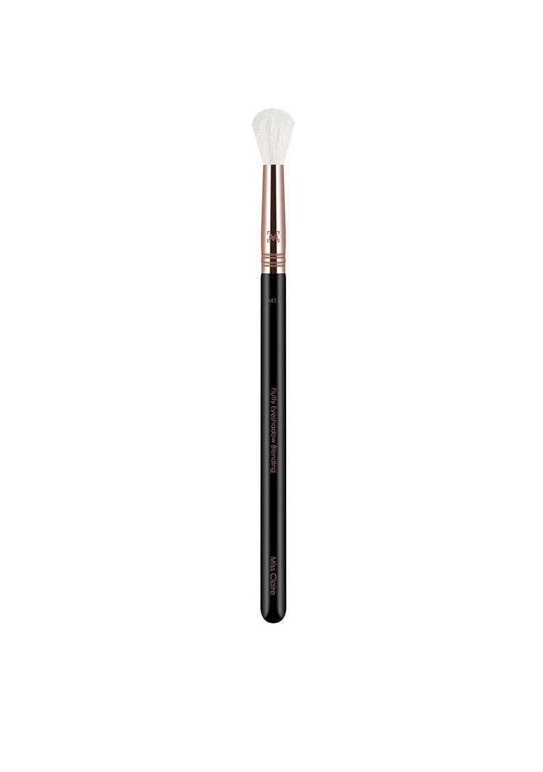 Miss Claire Fluffy Eyeshadow Blending Brush M11 Black Rose Gold Toned - Indya