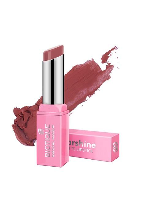 Biotique Natural Makeup Starshine Moist Matte Lipstick Fire N Berries P321 3 5 G