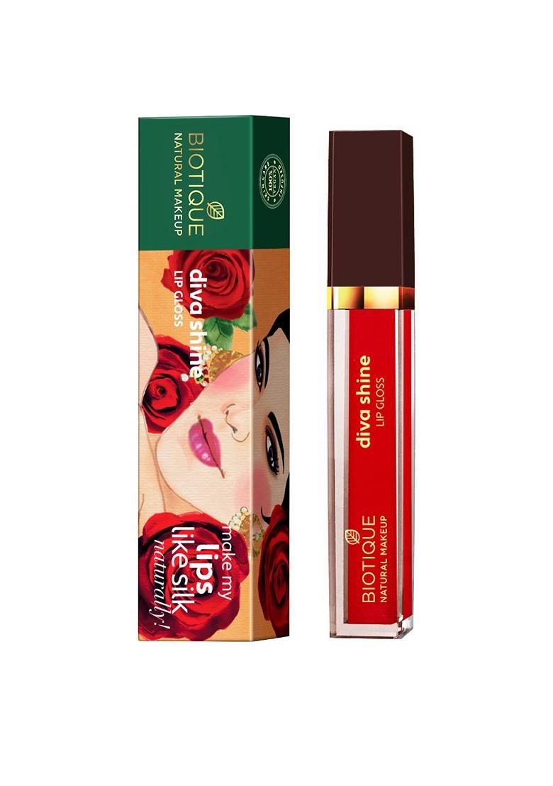 Biotique Natural Makeup Diva Shine Paprika Madness Lip Gloss R107
