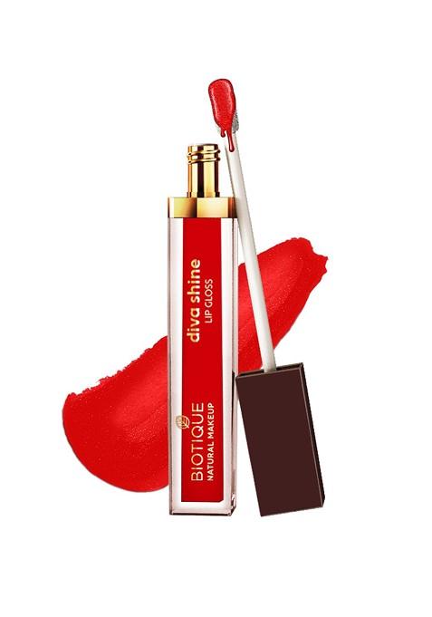 Biotique Natural Makeup Diva Shine Paprika Madness Lip Gloss R107