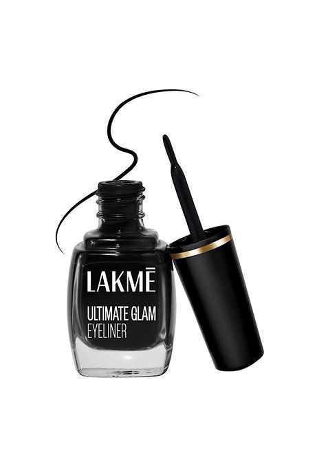 Lakme Ultimate Glam Eye Liner With Semi Matte Finish Water Smudgeproof 9Ml Black