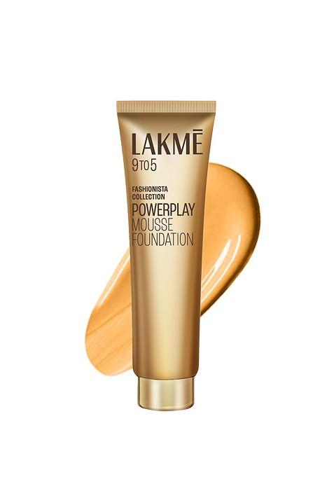 Lakme 9To5 Powerplay Mousse Foundation Mini Beige Vanila 9G