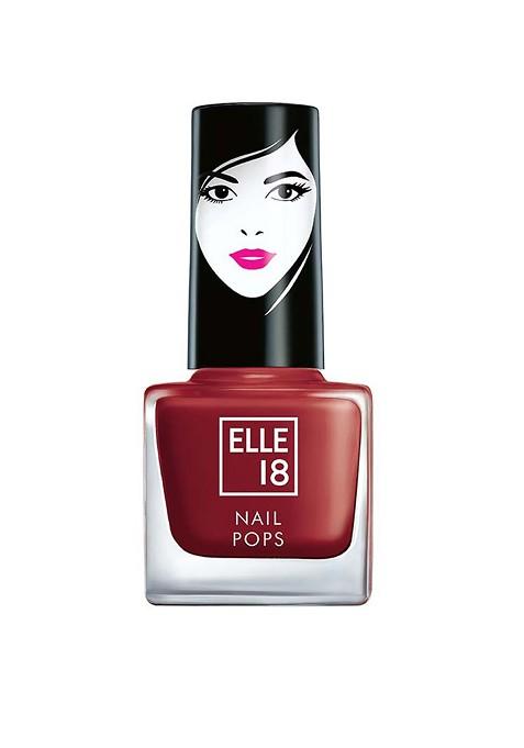 Elle 18 Nail Pops Long Lasting Polish Quick Dry Formula For Glossy Finish 5Ml 42