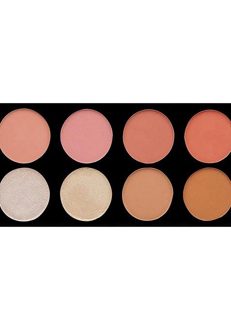 Mars Women Fantasy Highlighter Blusher Contour Intense Pigmented Face Palette