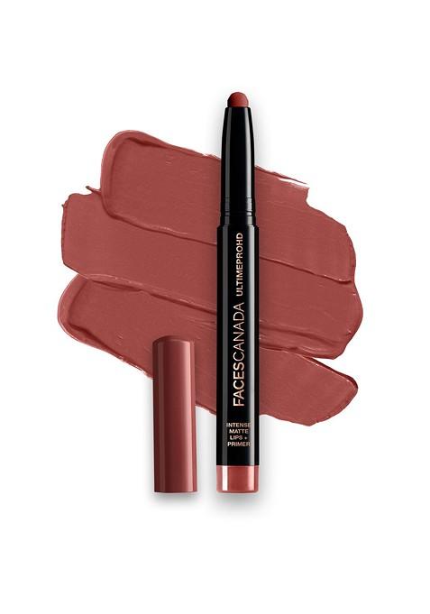 Faces Canada Feather Light 10Hr Stay Ultime Pro Hd Intense Matte Lips Primer Lipstick 1 4G Natural Coco 12