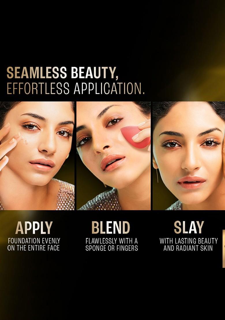 Lakme Forever Matte Lightweight Foundation With Vit E For Superior Coverage 27Ml Beige