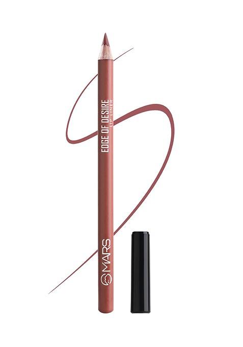 Mars Edge Of Desire Matte Long Lasting Lip Liner Pencil Exotic Brown 10