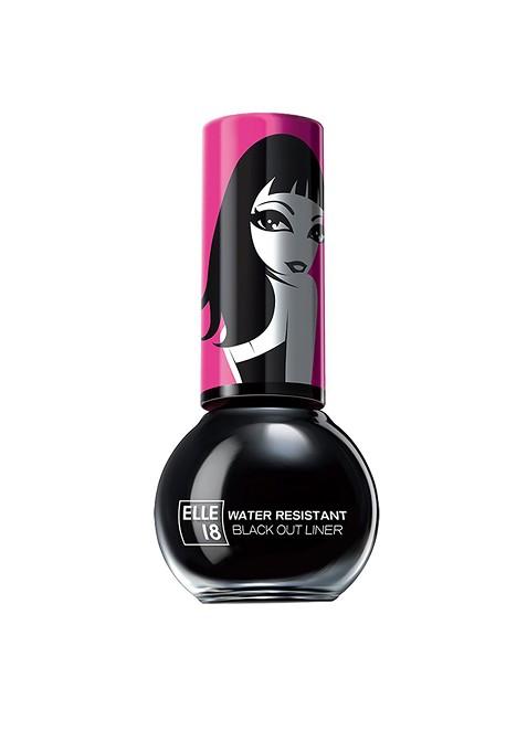 Elle 18 Black Out Liner Eyeliner Water Resistant With Intense Payoff 5Ml